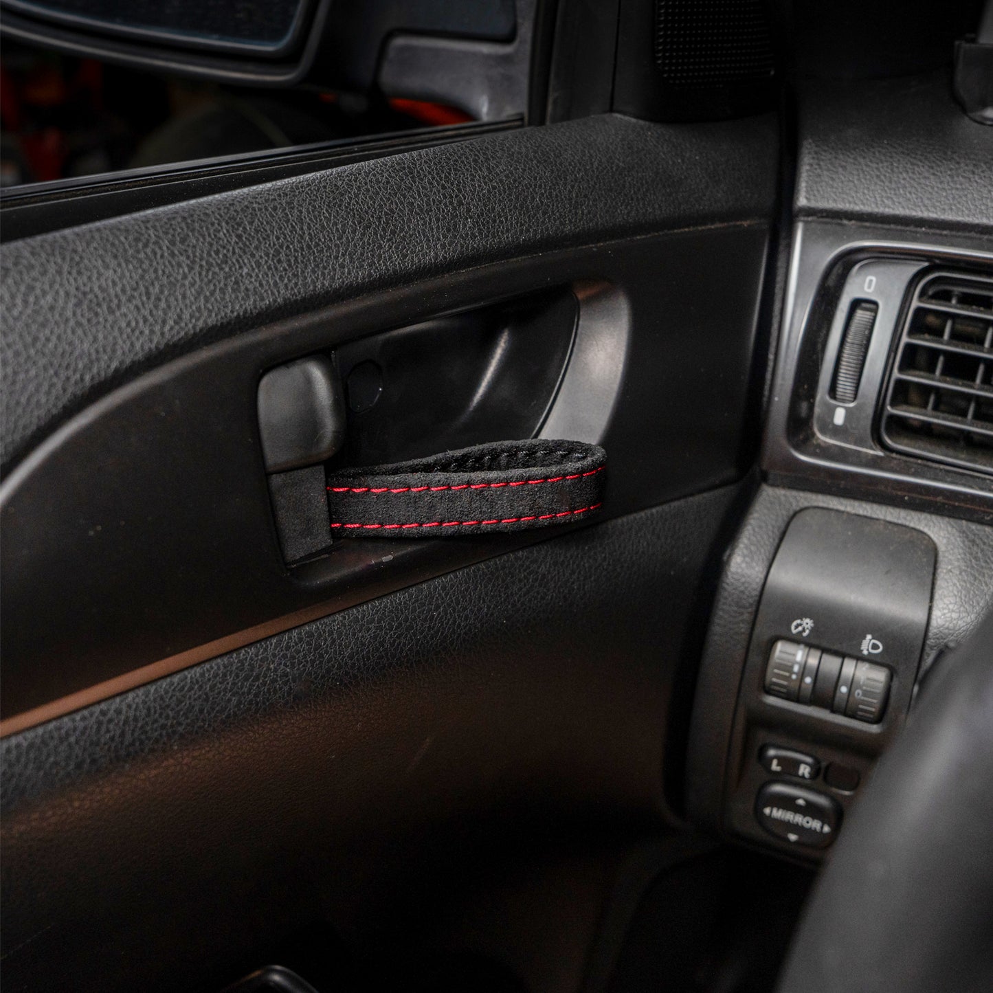 Billetworkz Alcantara Kit (Ultimate): Shift Knob, Shift Boot, E-Brake Boot Kit, and Door Pull Straps (2 Sets) - Subaru WRX 2008-2014