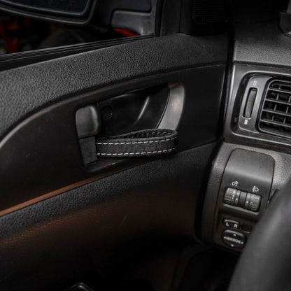 Billetworkz Alcantara Kit (Ultimate): Shift Knob, Shift Boot, E-Brake Boot Kit, and Door Pull Straps - Subaru BRZ/Toyota GR86 2022+ (Automatic)