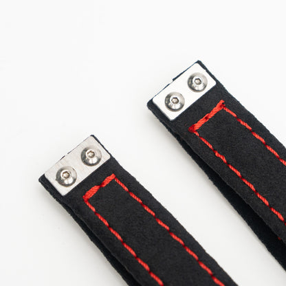 Billetworkz Alcantara Door Pull Strap Kit - Fits Subaru WRX/STI, BRZ, GR86, Crosstrek & More (2022+)