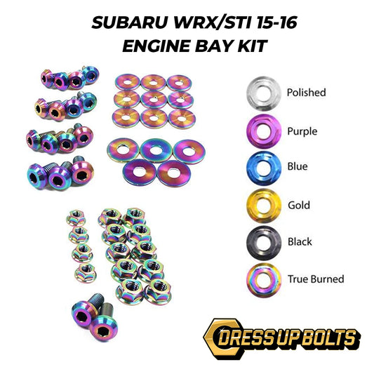 Subaru WRX/STI 2015+ Titanium Engine Bay Kit
