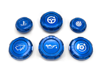 Billetworkz Engine Bay Caps - Subaru WRX/STI 2002-2007