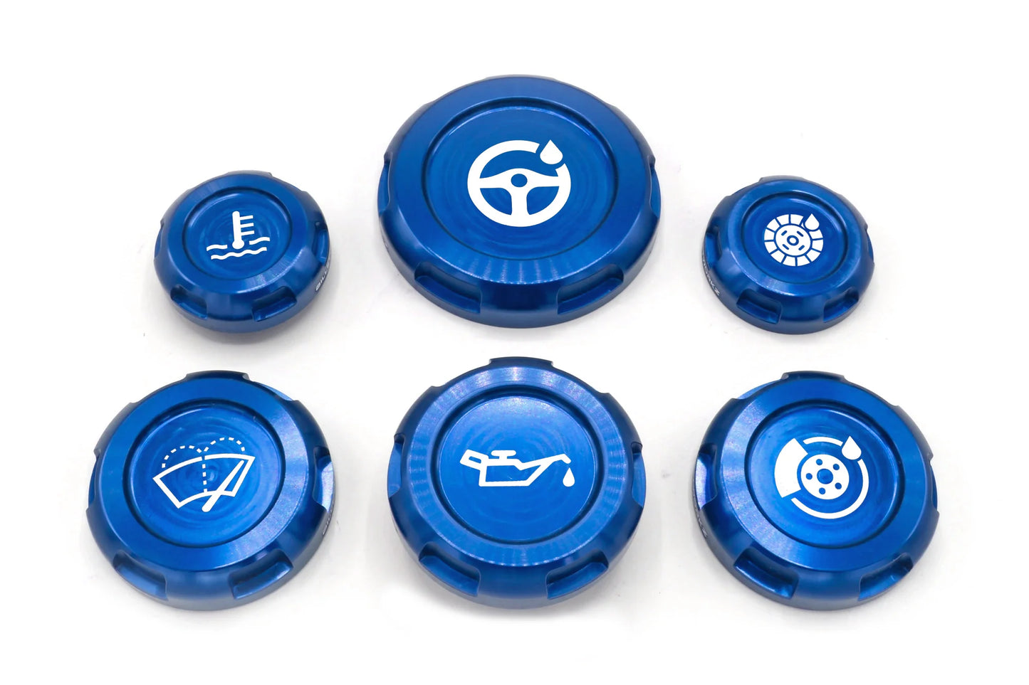 Billetworkz Engine Bay Caps - Subaru WRX/STI 2008-2014