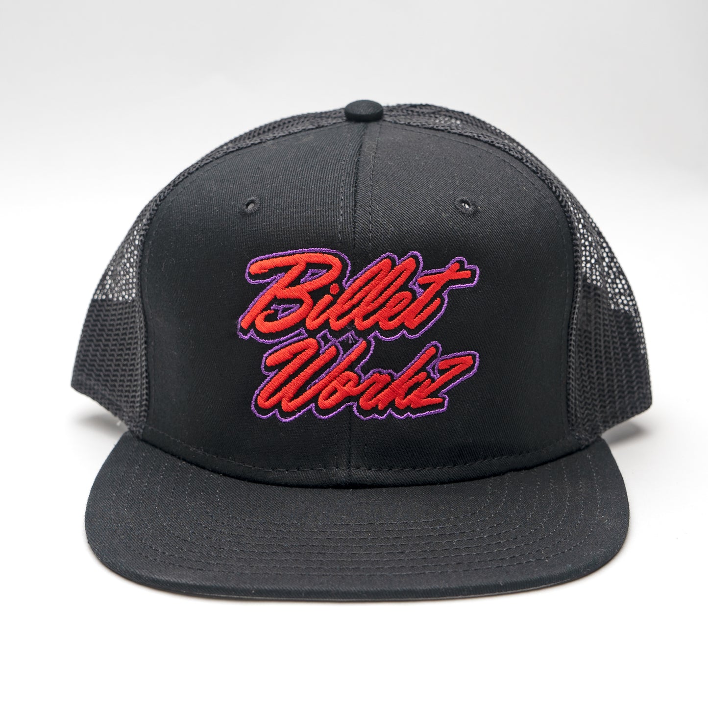 Billetworkz Retro Script Trucker Hat
