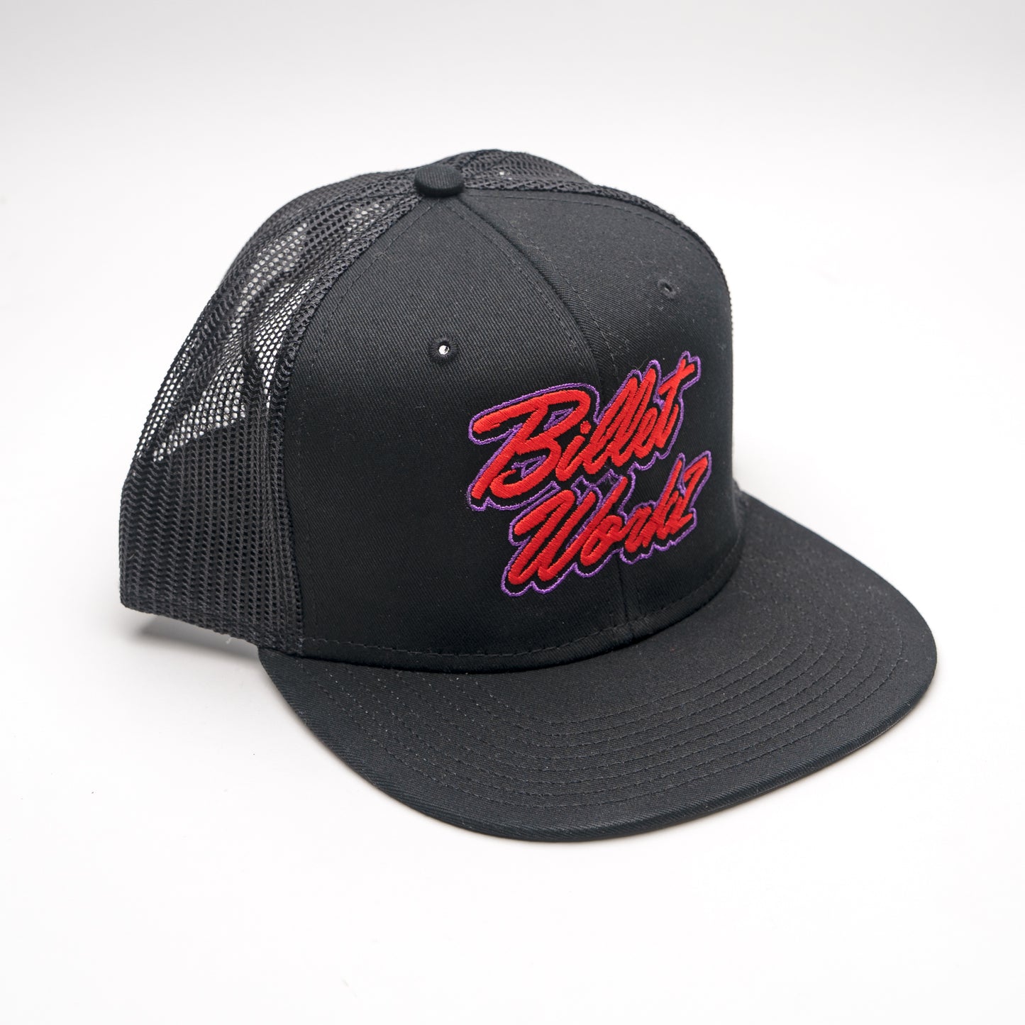 Billetworkz Retro Script Trucker Hat