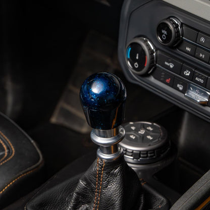 Billetworkz Cosmic Space Shift Knob - 6-Speed with Crawl Engraving for Ford Bronco Manual (2021+)