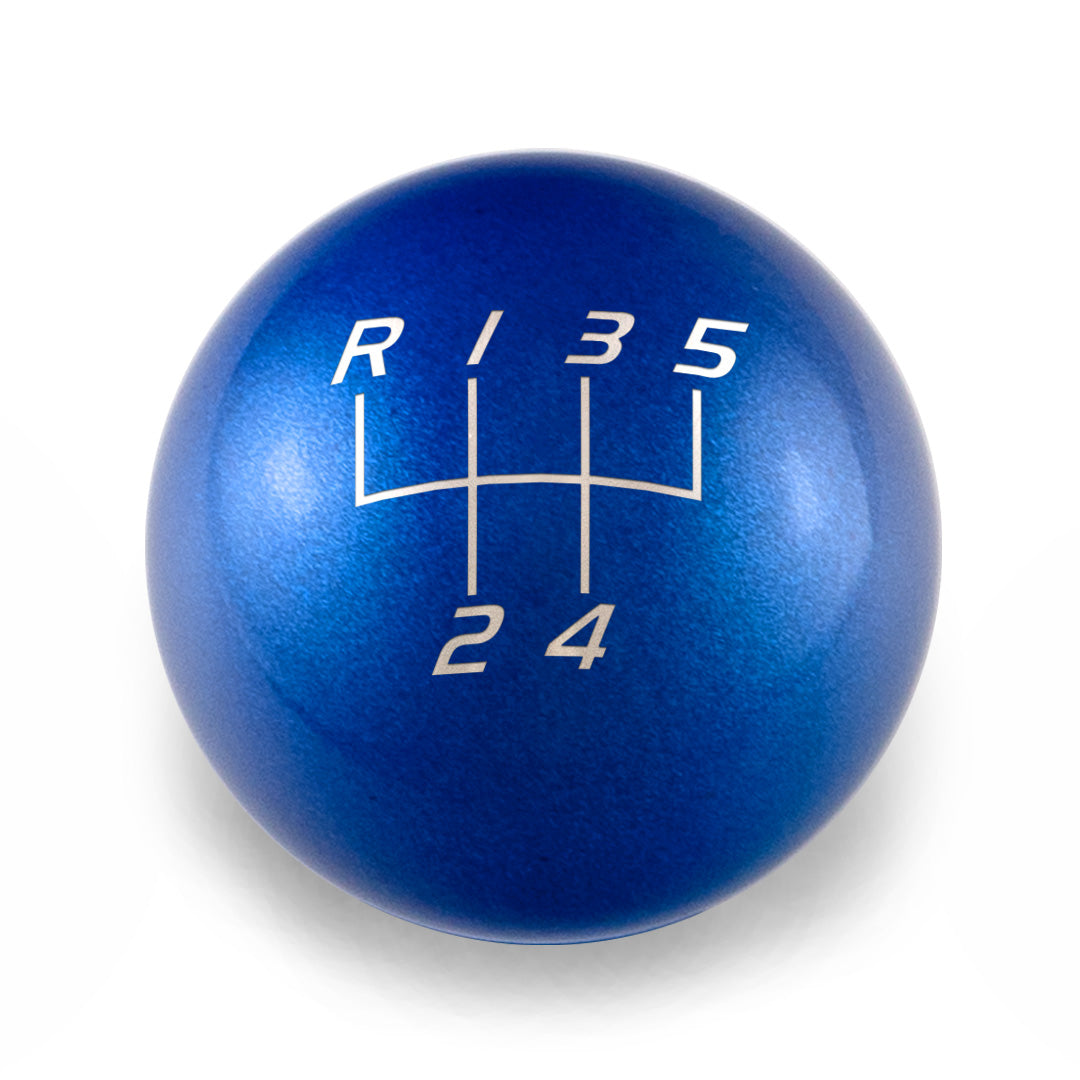 Billetworkz Weighted Shift Knob - 5-Speed Velocity Engraving - Volkswagen