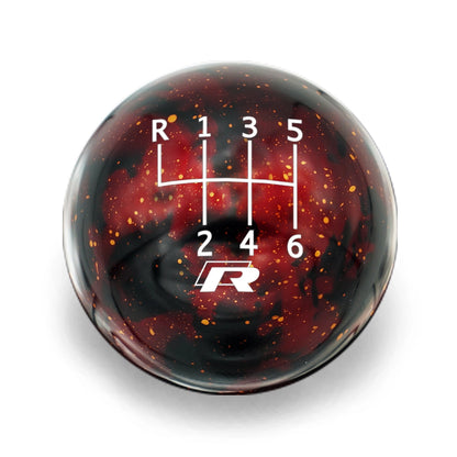 Billetworkz Cosmic Space Shift Knob - 6 Speed Standard Golf R Engraving for Volkswagen