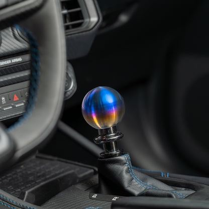 Billetworkz Titanium Torched Automatic Shifter - Ford Mustang (2015-2025)
