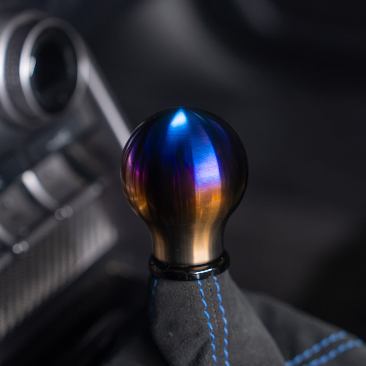 Billetworkz Titanium Torched Automatic Shifter - BRZ / FR-S / 86 2013-2021 and 2022+ BRZ / GR86
