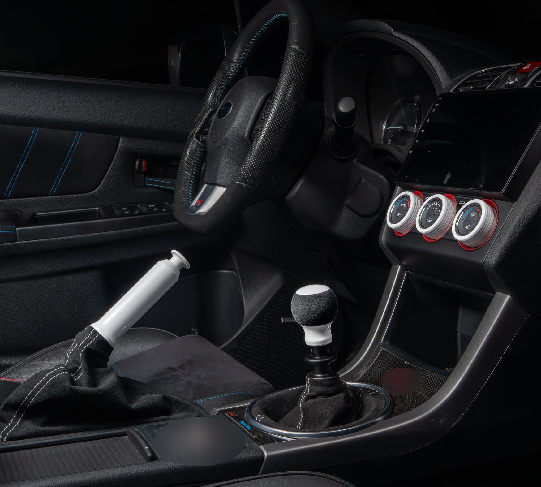 Billetworkz Alcantara Kit (Ultimate): Shift Knob, Shift Boot, E