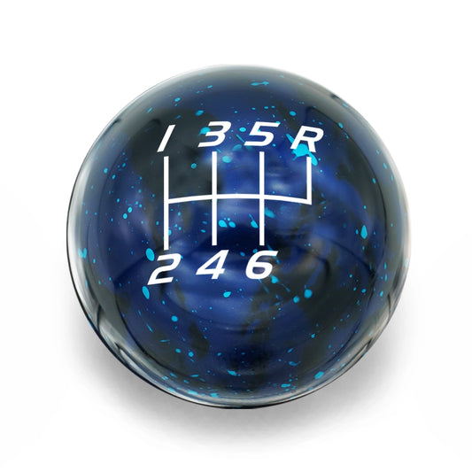 Billetworkz Cosmic Space Shift Knob - 6 Speed Velocity Engraving for Dodge Challenger (2015-2023)