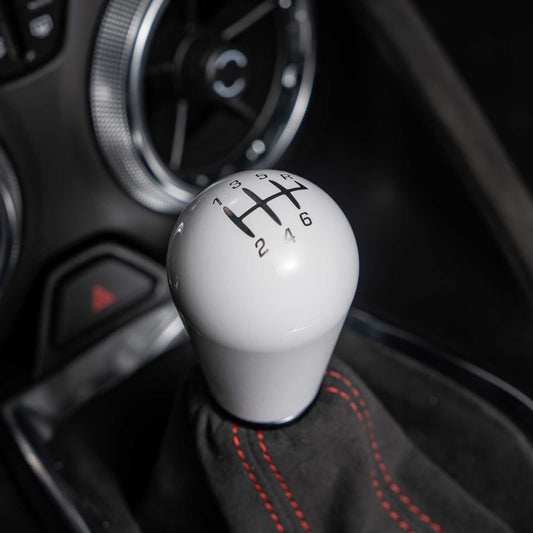 Billetworkz Weighted Shift Knob - Retro Engraving for Chevrolet Camaro 6-Speed V8 SS and ZL1 (2016-2024)