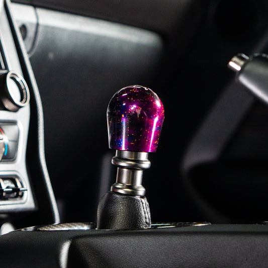 Billetworkz Cosmic Space Shift Knob - Retro Engraving - Ford Mustang GT350/GT350R (2015-2020)