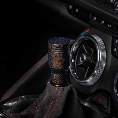 Billetworkz Weighted Shift Knob - Retro Engraving for Chevrolet Camaro 6-Speed V8 SS / ZL1 / Z/28 (2010-2015)