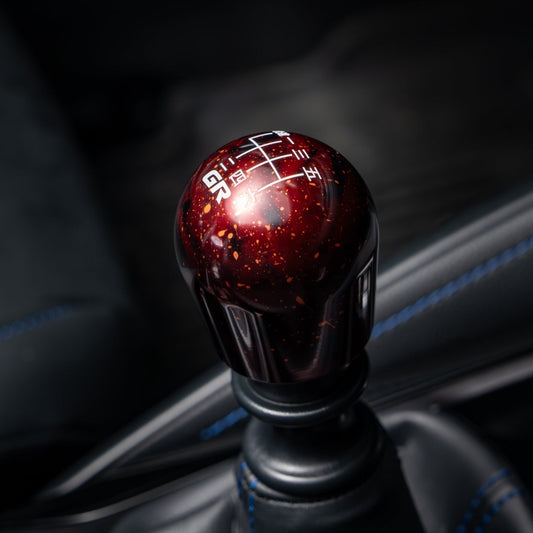 Billetworkz Cosmic Space Shift Knob 6-Speed Japanese GR Engraving for Toyota GR Corolla / Corolla Hatch