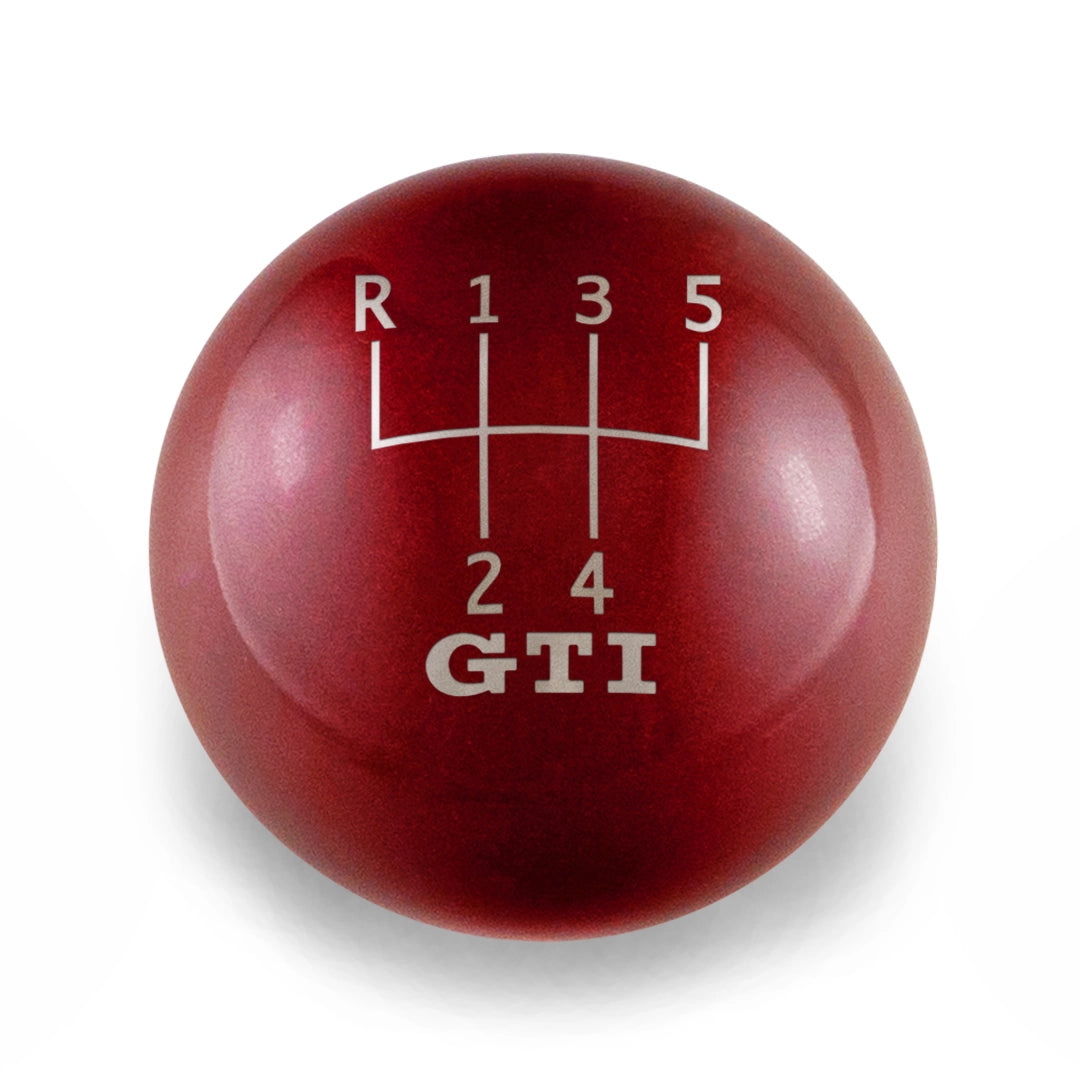 Billetworkz Weighted Shift Knob - 5-Speed Standard GTI Engraving - Volkswagen