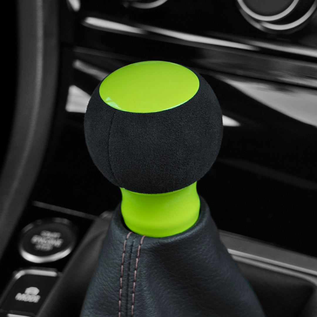 Billetworkz “Fusion” Weighted Shift Knob - Neon Yellow – Billetworkz
