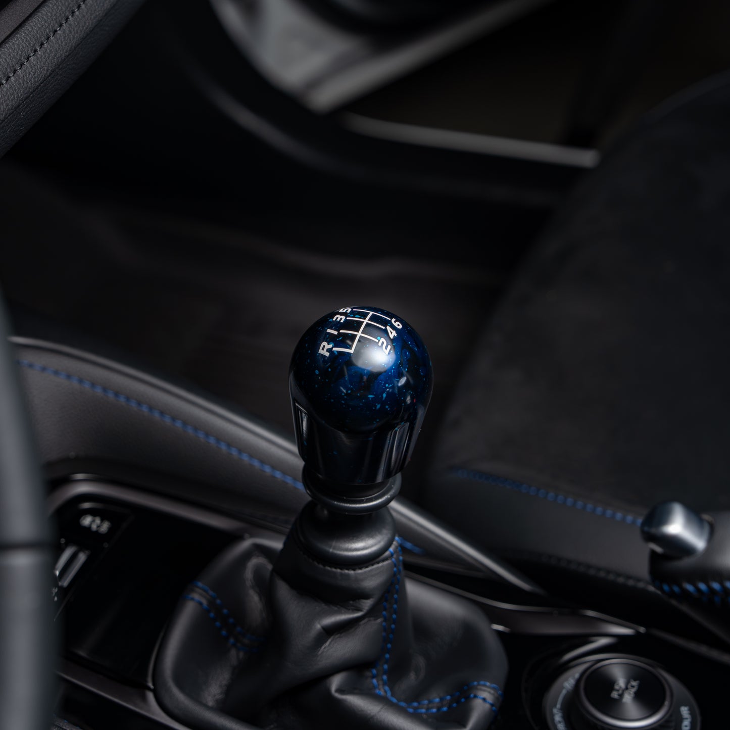 Billetworkz Cosmic Space Shift Knob 6-Speed Velocity Engraving for Toyota GR Corolla / Corolla Hatch