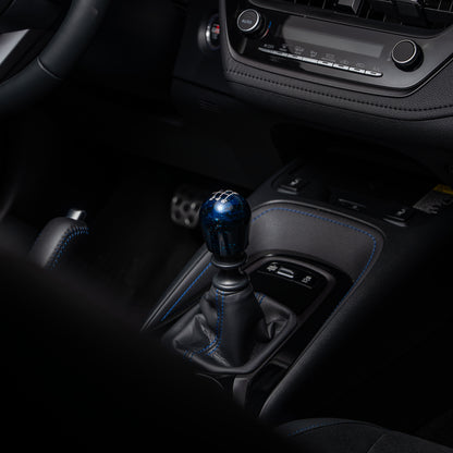 Billetworkz Cosmic Space Shift Knob 6-Speed Velocity Engraving for Toyota GR Corolla / Corolla Hatch