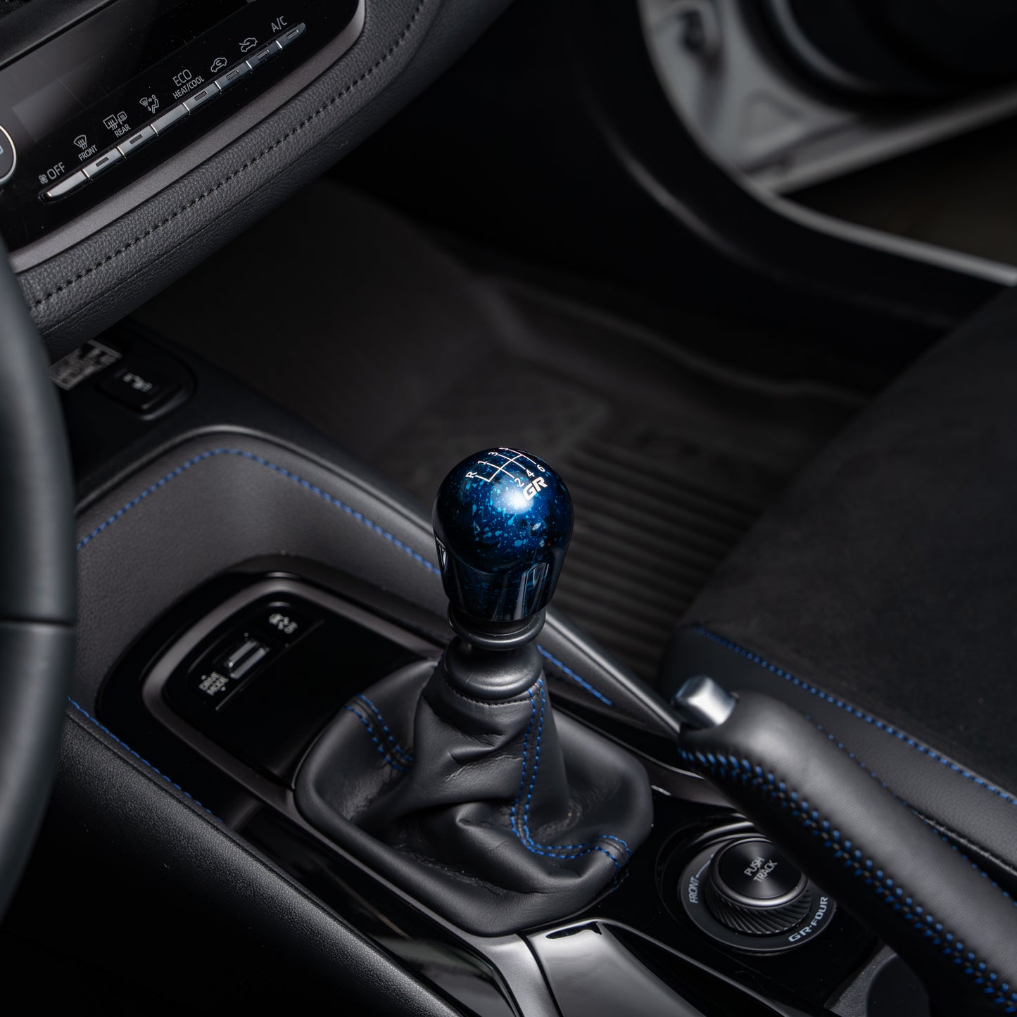 Billetworkz Cosmic Space Shift Knob 6-Speed Standard GR Engraving for Toyota GR Corolla / Corolla Hatch