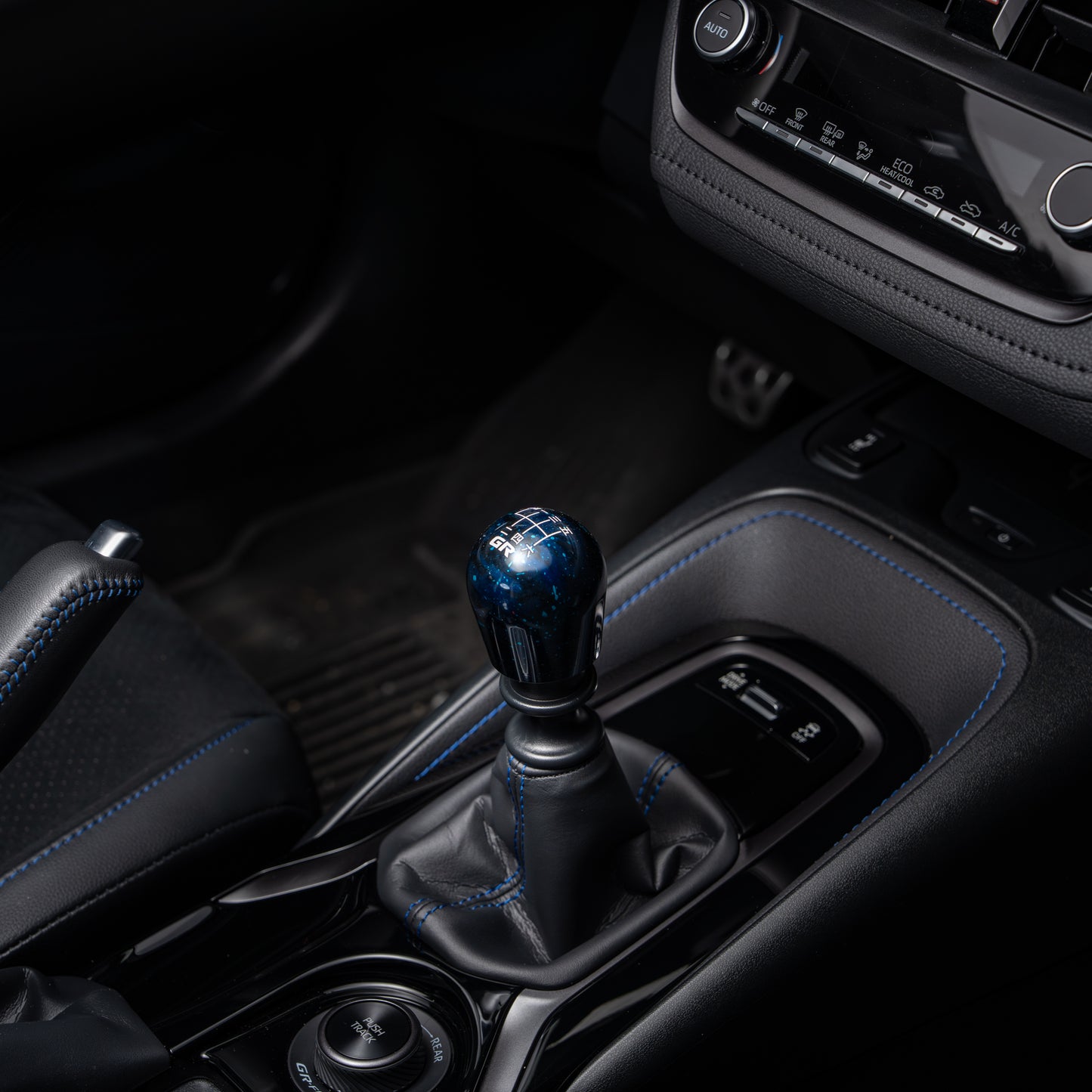 Billetworkz Cosmic Space Shift Knob 6-Speed Japanese GR Engraving for Toyota GR Corolla / Corolla Hatch