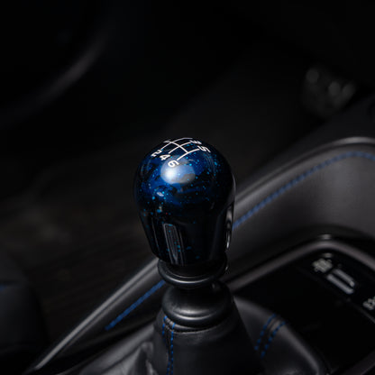 Billetworkz Cosmic Space Shift Knob 6-Speed Velocity Engraving for Toyota GR Corolla / Corolla Hatch