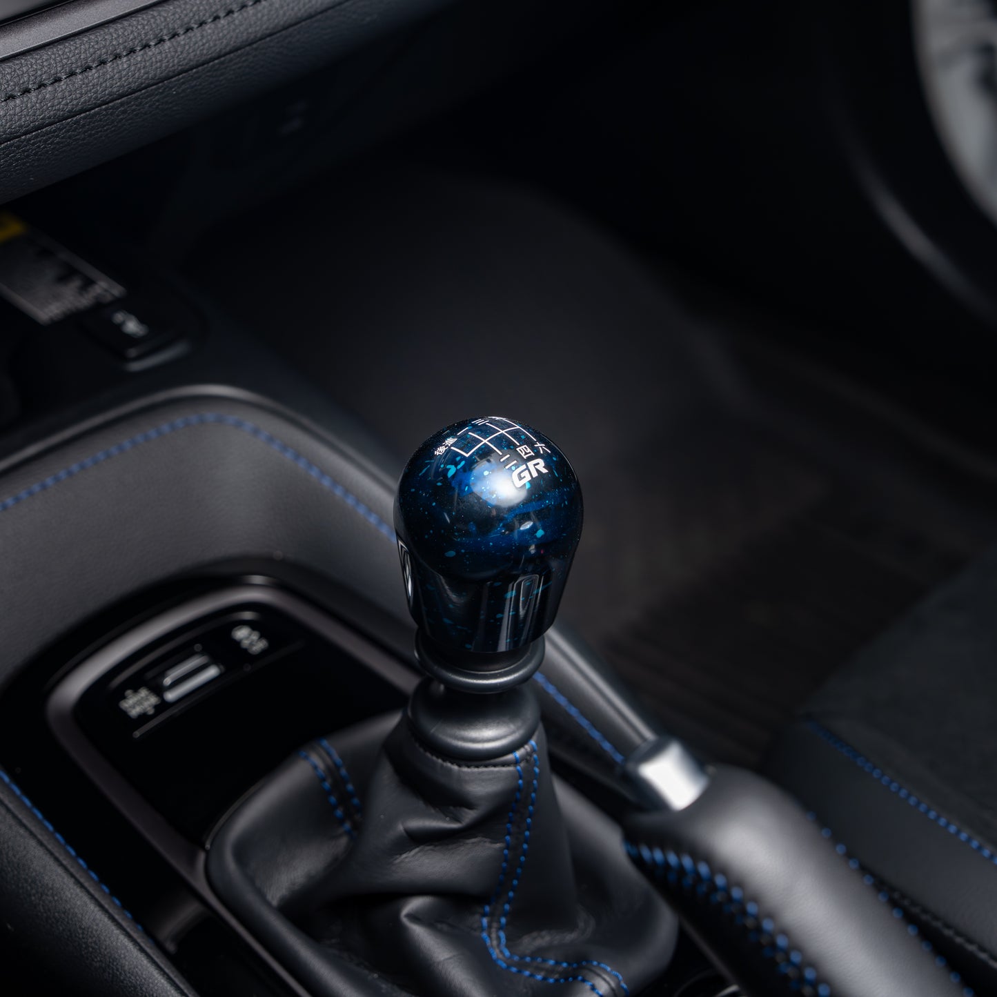 Billetworkz Cosmic Space Shift Knob 6-Speed Japanese GR Engraving for Toyota GR Corolla / Corolla Hatch