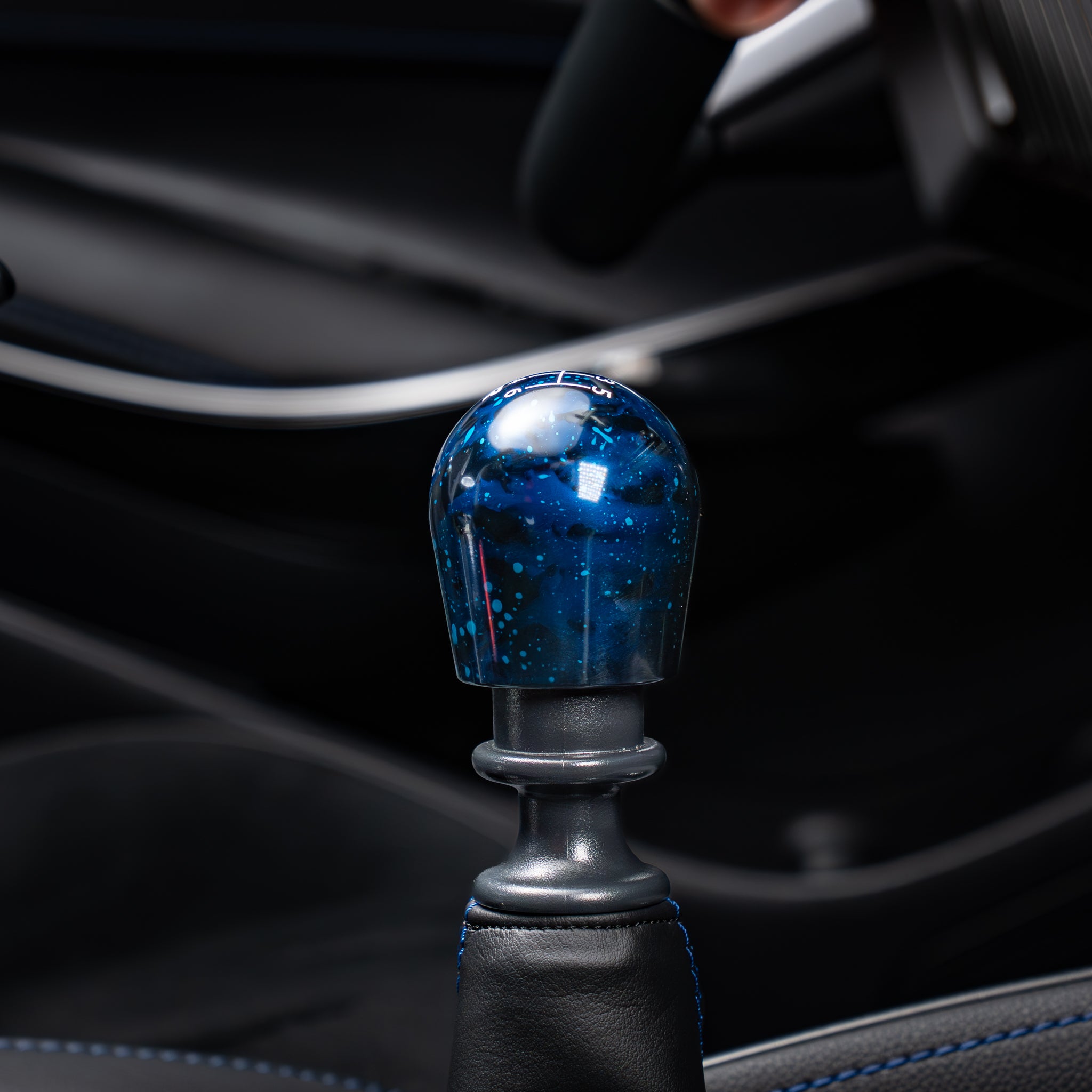 Billetworkz Cosmic Space Shift Knob 6-Speed Standard GR Engraving