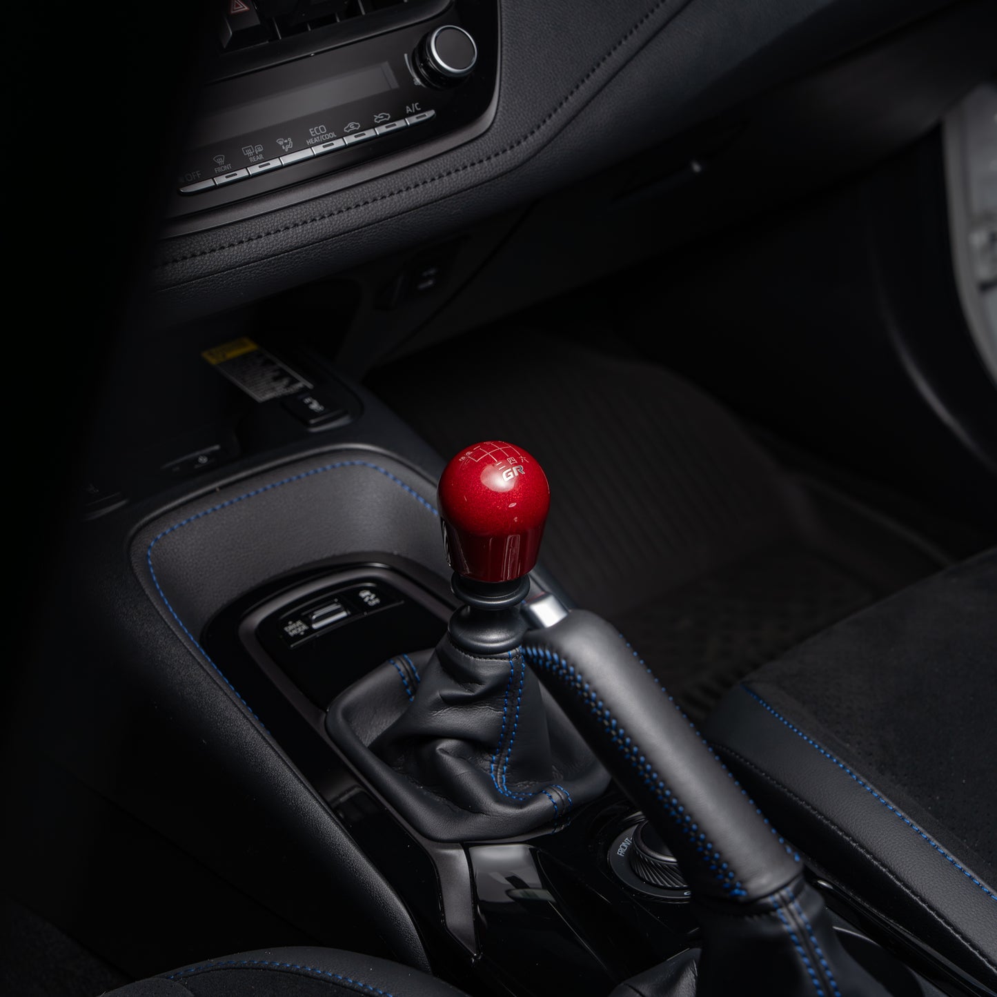 Billetworkz Weighted Shift Knob 6-Speed Japanese GR Engraving for Toyota GR Corolla / Corolla Hatch