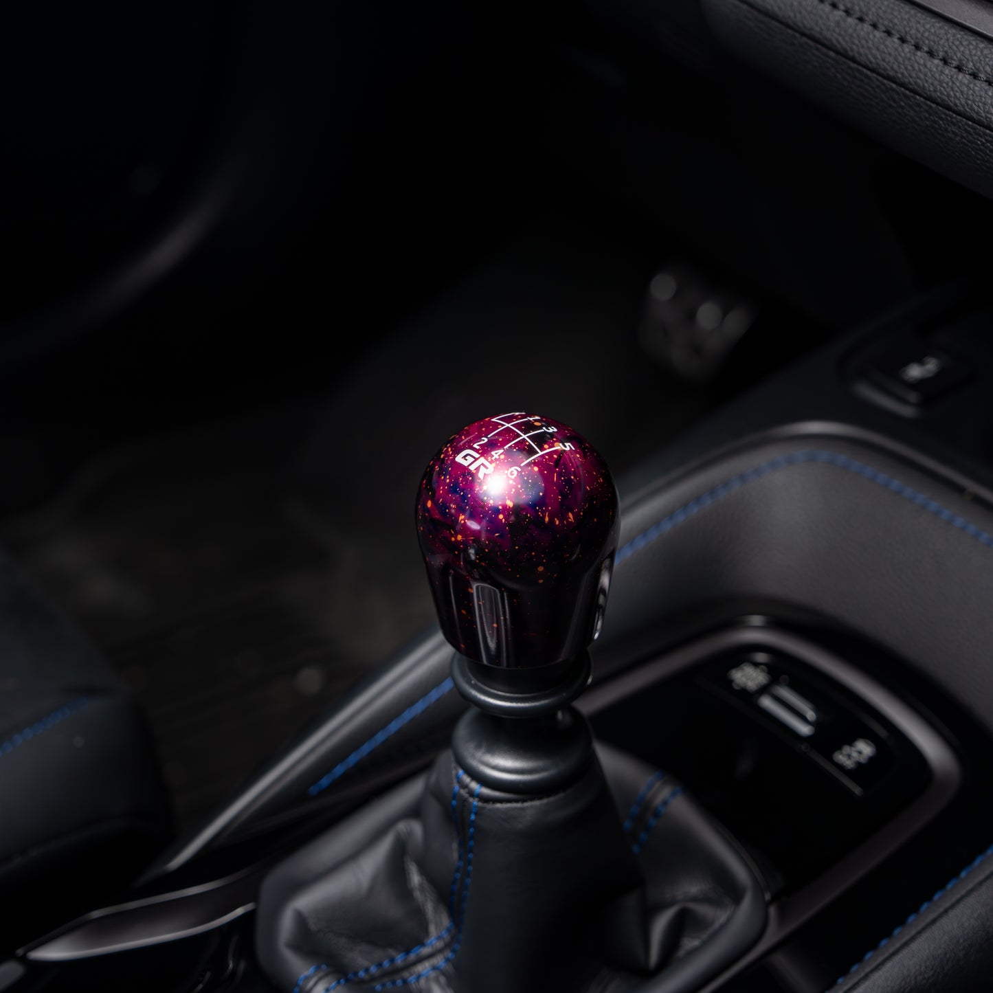 Billetworkz Cosmic Space Shift Knob 6-Speed Standard GR Engraving for Toyota GR Corolla / Corolla Hatch