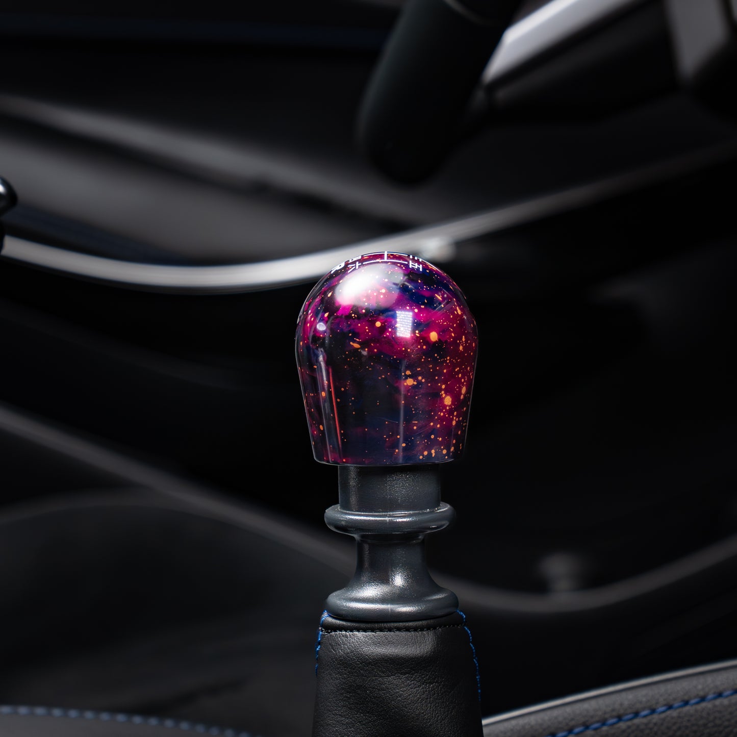 Billetworkz Cosmic Space Shift Knob 6-Speed Japanese GR Engraving for Toyota GR Corolla / Corolla Hatch