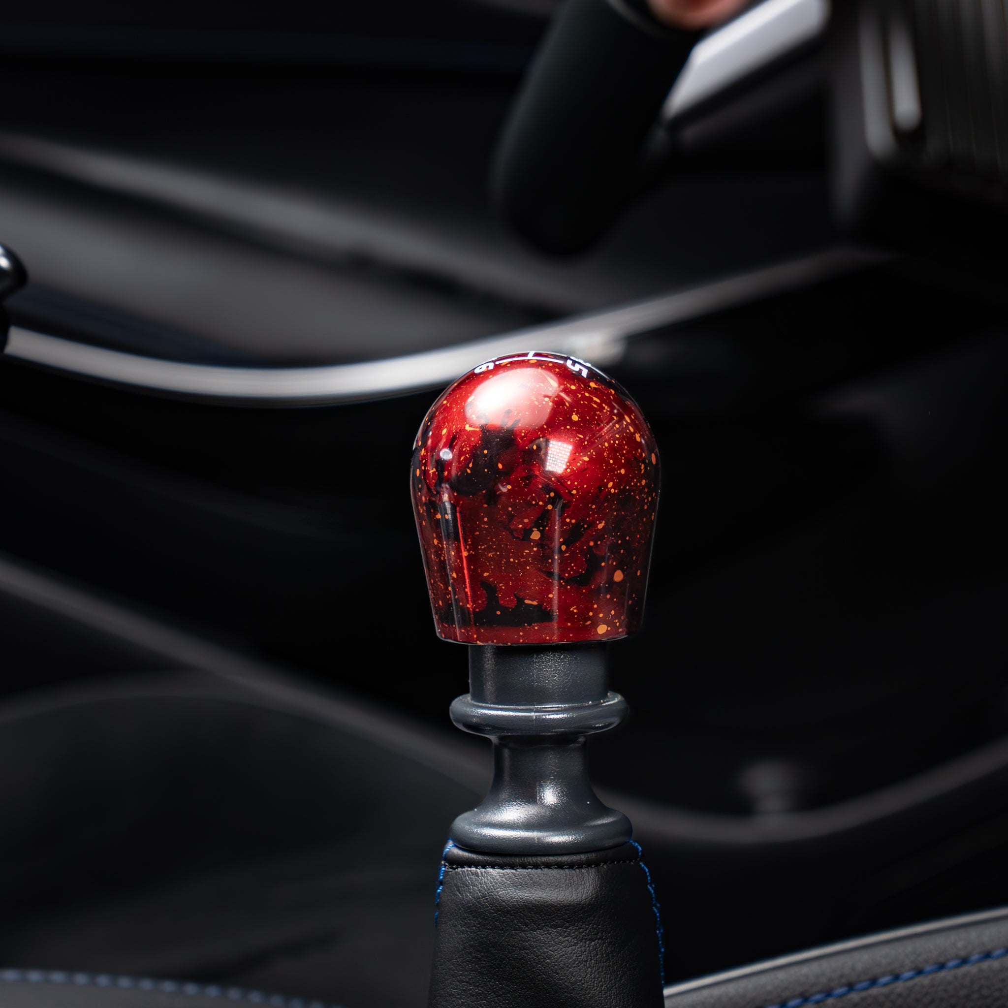 Billetworkz Cosmic Space Shift Knob 6-Speed Velocity Engraving for