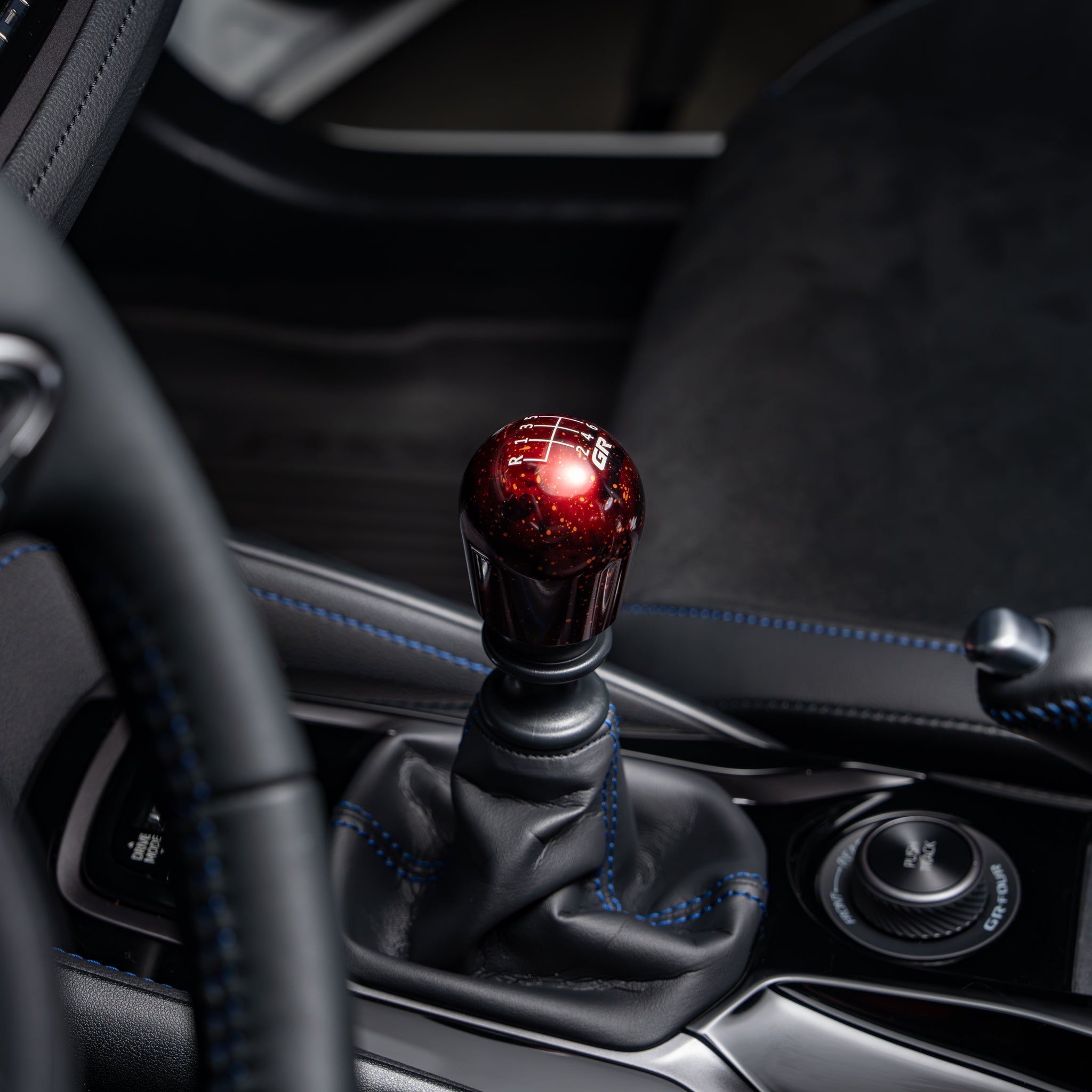 Billetworkz Cosmic Space Shift Knob 6-Speed Standard GR Engraving