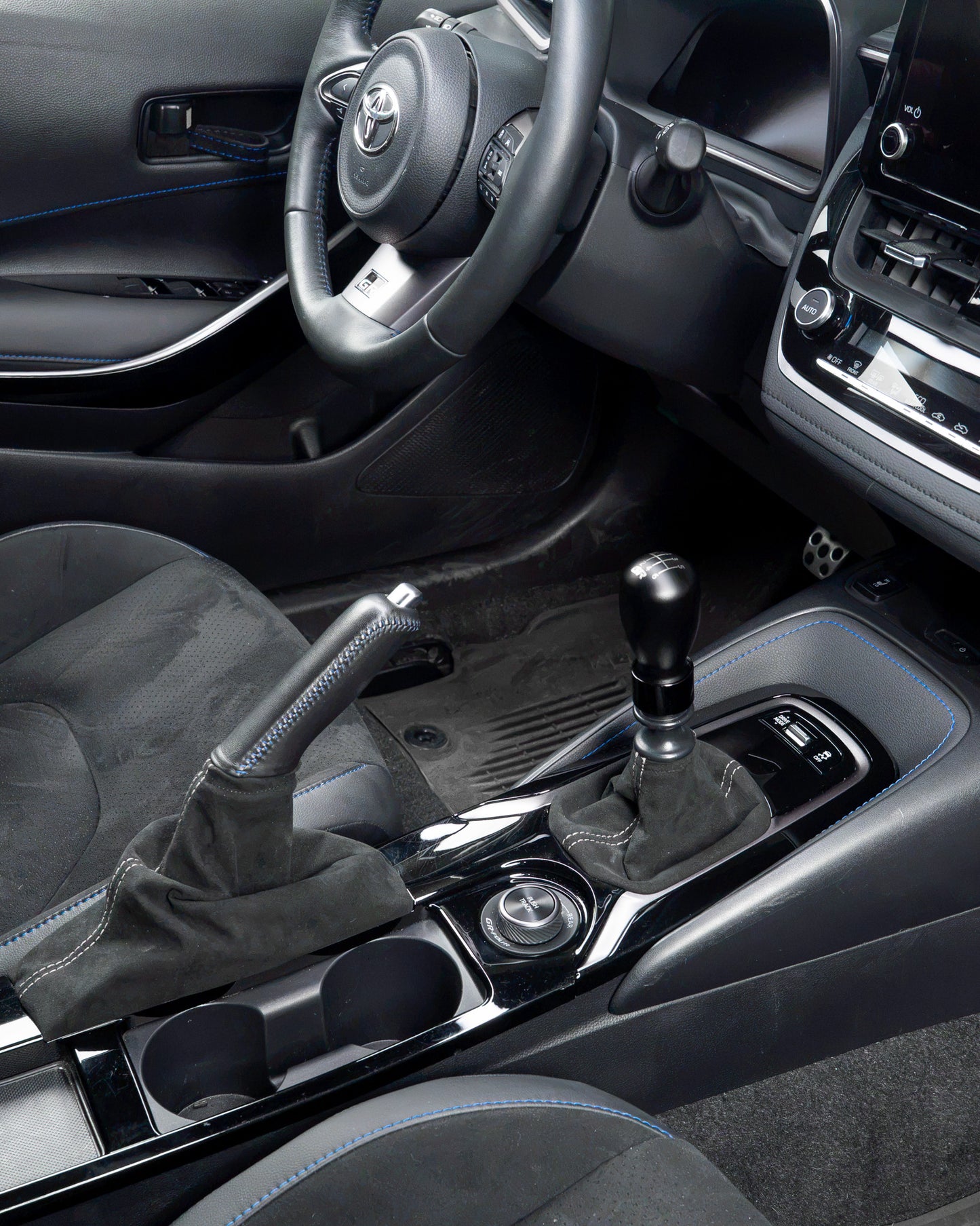 Billetworkz Premium Alcantara E-Brake Boot – Toyota GR Corolla / Corolla Hatch