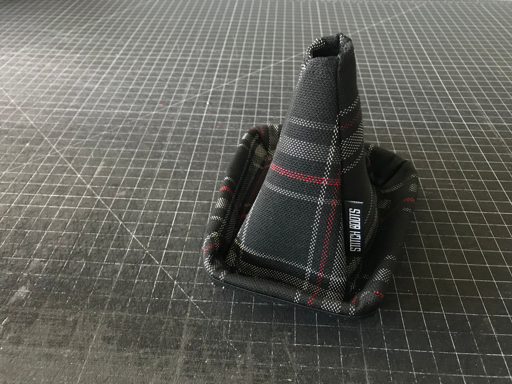 GTI Red Plaid Shift Boot by Stitch Boots