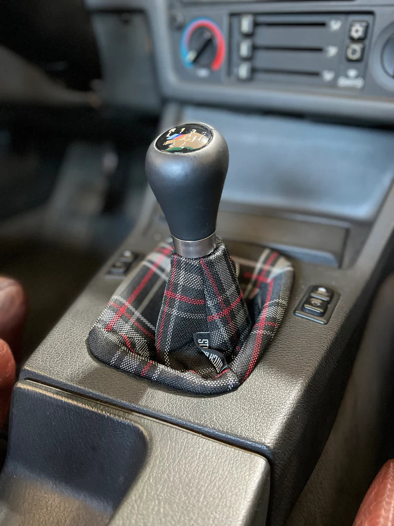 GTI Red Plaid Shift Boot by Stitch Boots