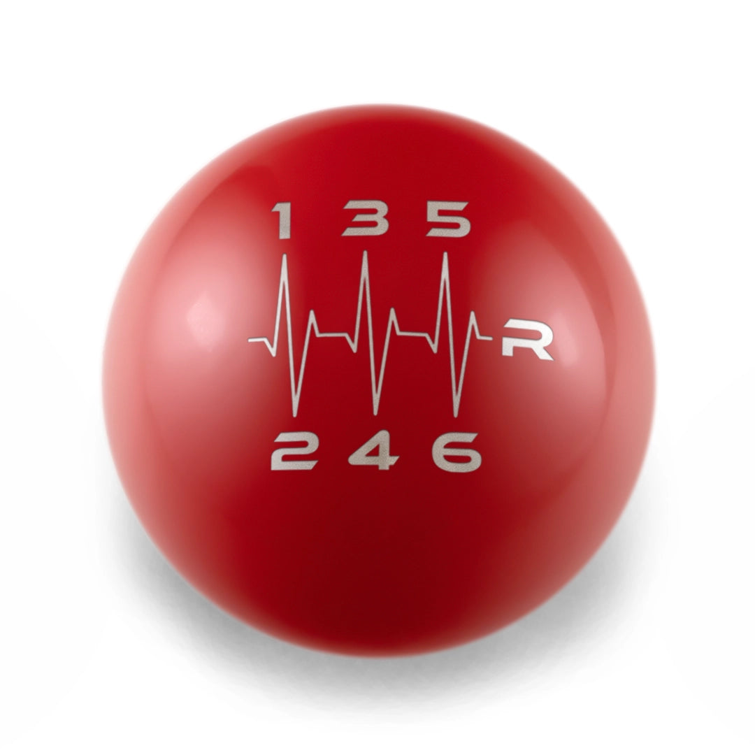 6 Speed Heartbeat Engraving - Weighted - Honda Fitment