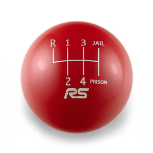6 Speed RS Jail-Prison Engraving - Weighted - ST/RS Fitment