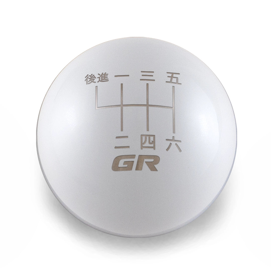 Billetworkz Weighted Shift Knob - 6 Speed GR Japanese Engraving Billetworkz Weighted Shift Knob - 6 Speed GR Japanese Engraving