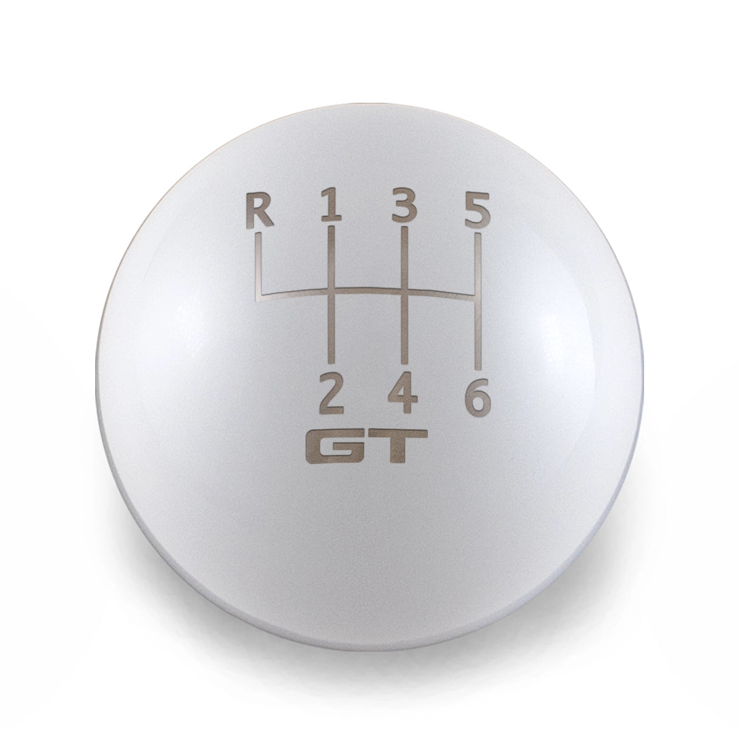 6 Speed GT Engraving - Weighted - 2015+ Mustang Fitment