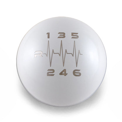 6 Speed Heartbeat Engraving - Weighted - 6 Speed Volkswagen Fitment