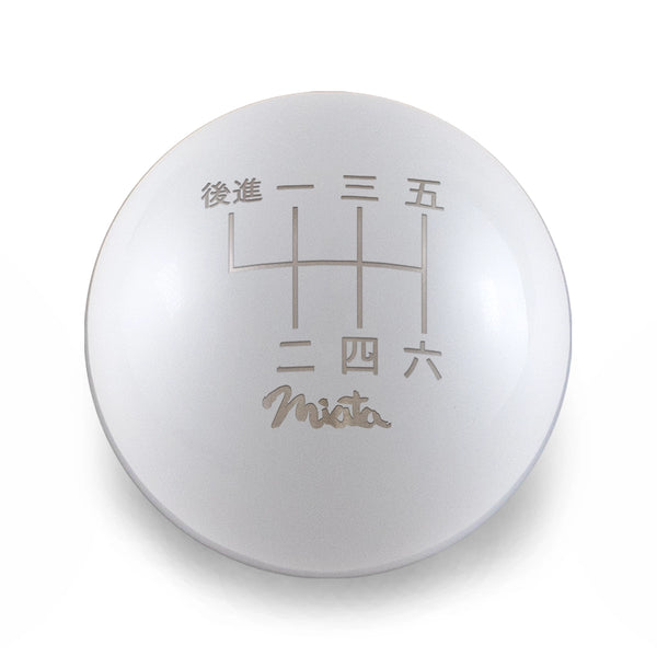 Billetworkz Weighted Shift Knob - 6-Speed Japanese Miata Engraving