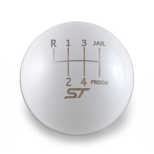 6 Speed ST Jail-Prison Engraving - Weighted - ST/RS Fitment