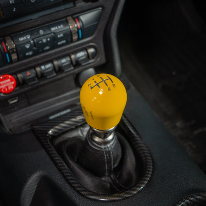 Billetworkz Weighted Shift Knob - Retro Engraving - Ford Mustang (2015+)