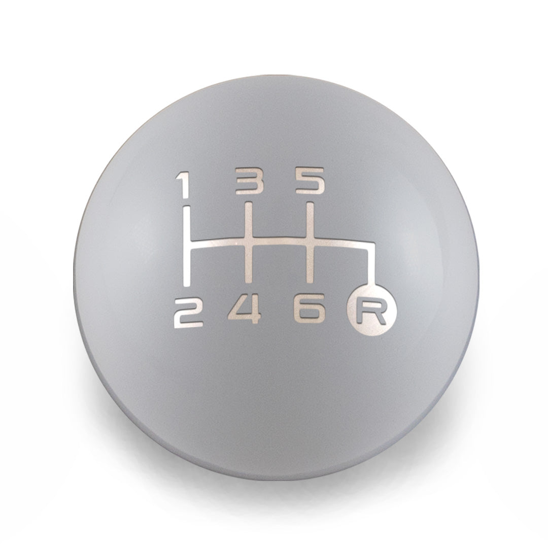 Billetworkz Weighted Shift Knob - 6 Speed JDM Type R w/Custom Number Engraving - Honda Type R