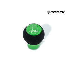 B-Stock "Fusion" Shift Knob – Gloss Green – 6 Speed (RRD) Velocity Engraving