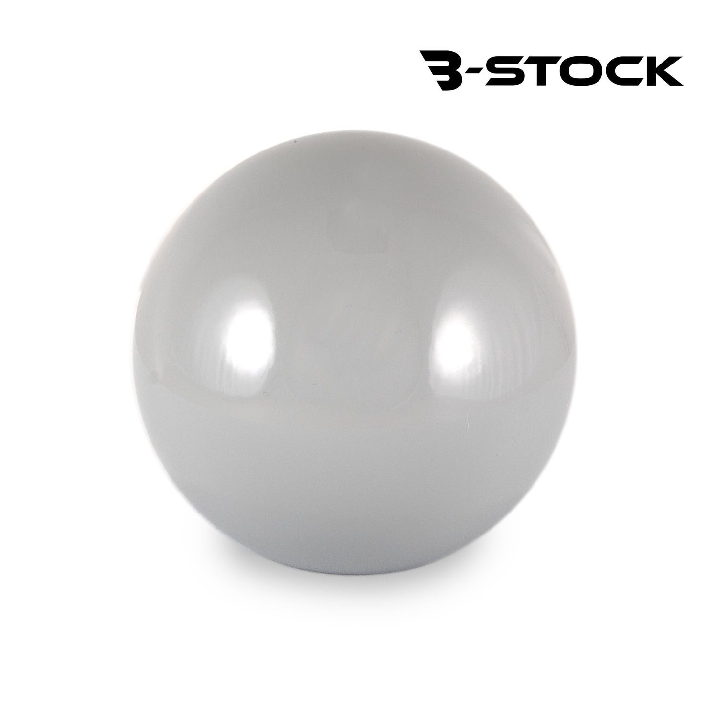 "B" Stock Weighted Shift Knob - Gloss Grey
