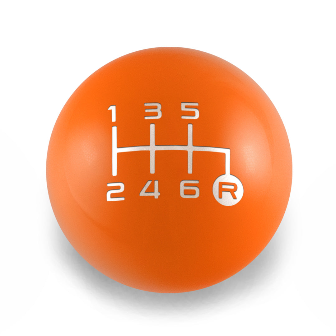 Billetworkz Weighted Shift Knob - 6 Speed JDM Type R w/Custom Number Engraving - Honda Type R