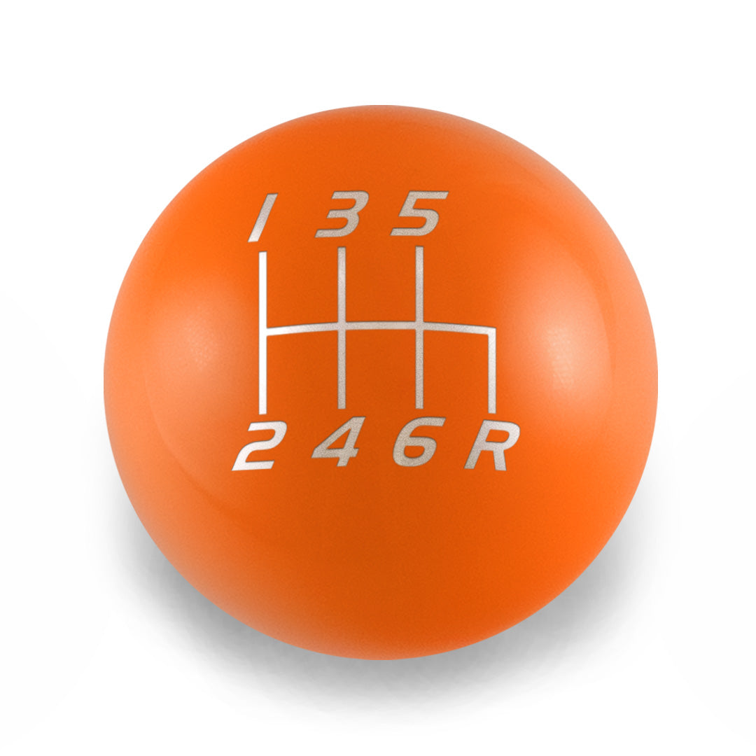 Billetworkz Weighted Shift Knob - 6 Speed Velocity Engraving - Subaru STI