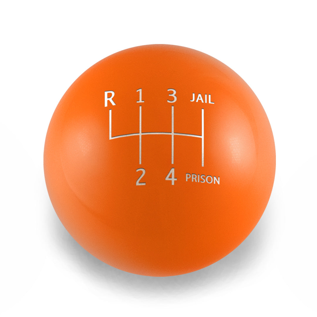 Billetworkz Weighted Shift Knob - 6-Speed Jail-Prison Engraving for BMW